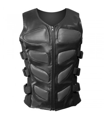 Men's Cyber LeatheretteMatrix Bodice Waistcoat Jacket Steampunk Gothic Waistcoat Vest 